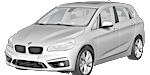 BMW F45 U3792 Fault Code